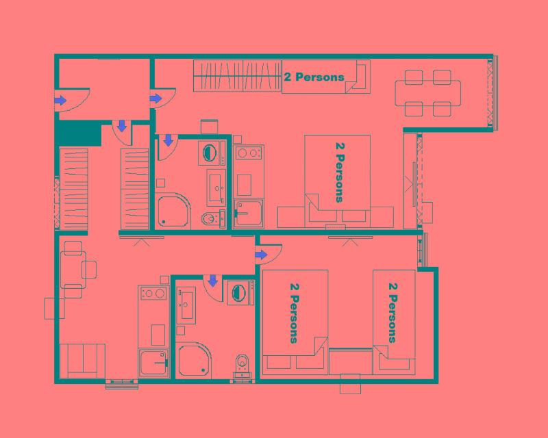 D&D Apartments 3 بودفا المظهر الخارجي الصورة